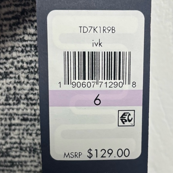 Tommy Hilfiger Sleeveless Tweed Sheath Dress Gray & Black Women’s Size 6 NWT - Picture 3 of 5